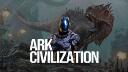 Discovery splash banner for Ark Civilization PvE Discord server