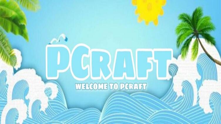 Discovery splash banner for Pcraft Network Discord server