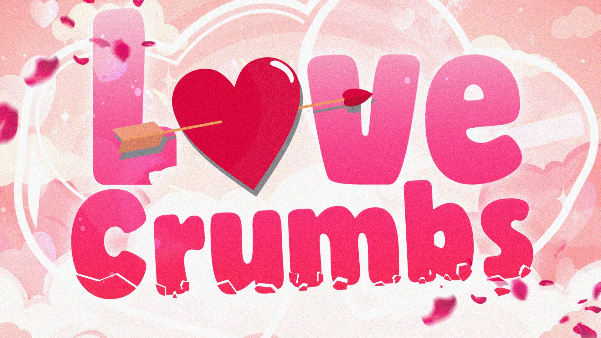 Discovery splash banner for 𓆩💕 Love Crumbs™ 2.0 💕𓆪 | Cute • Anime • Chill • Emoji • Italia • SFW • Gaming • Egirls • Chat Discord server