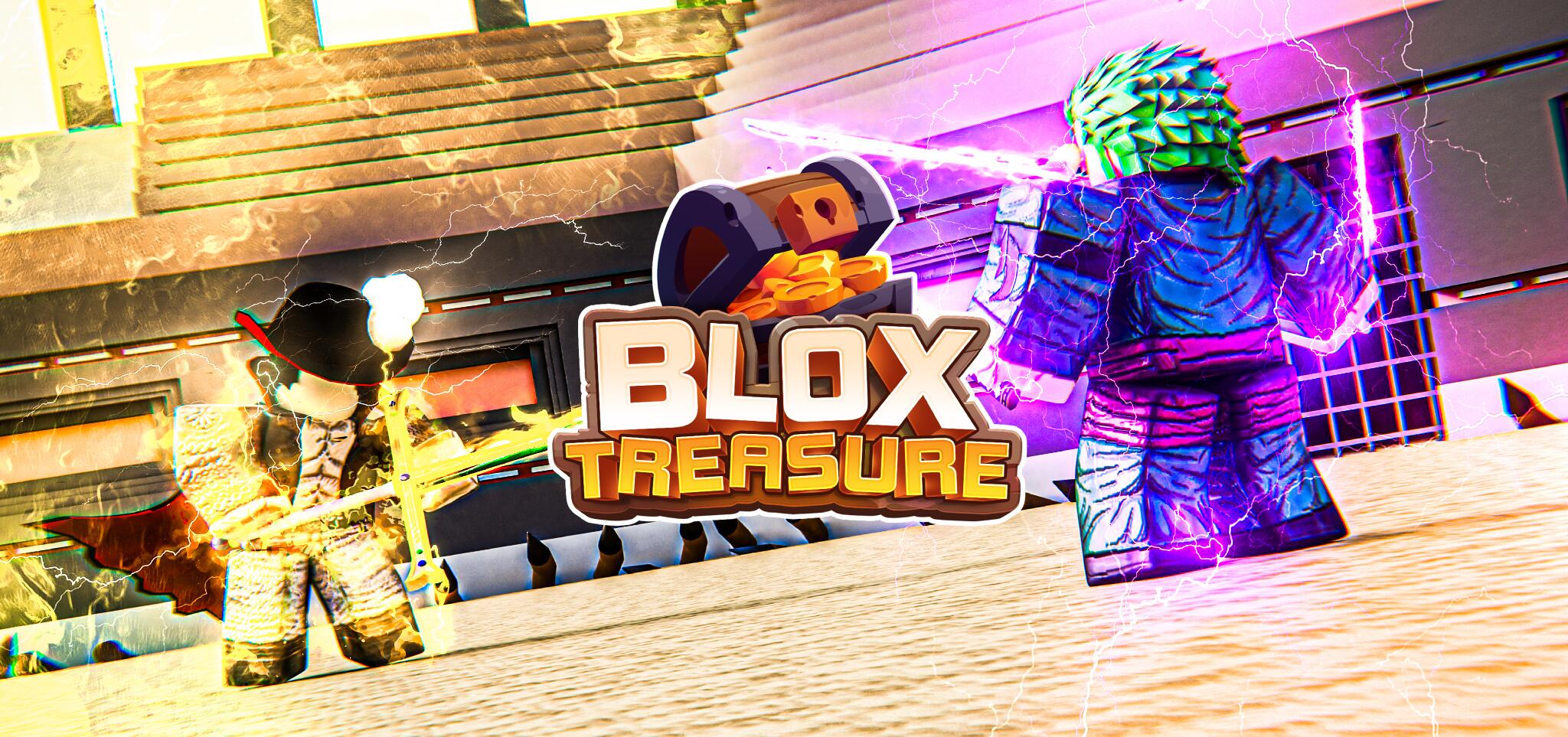 Discovery splash banner for Blox Treasure | Blox Fruits Server & Giveaways Discord server