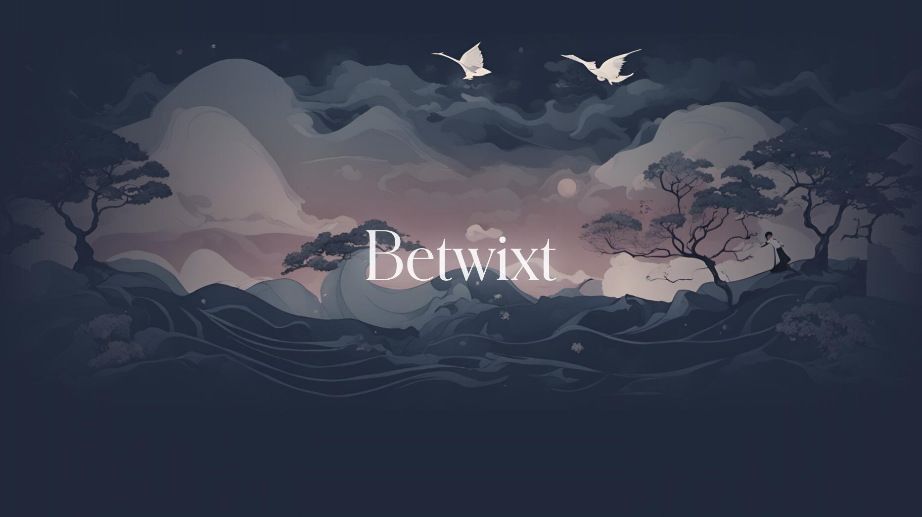 Discovery splash banner for Betwixt: The Story of You Discord server