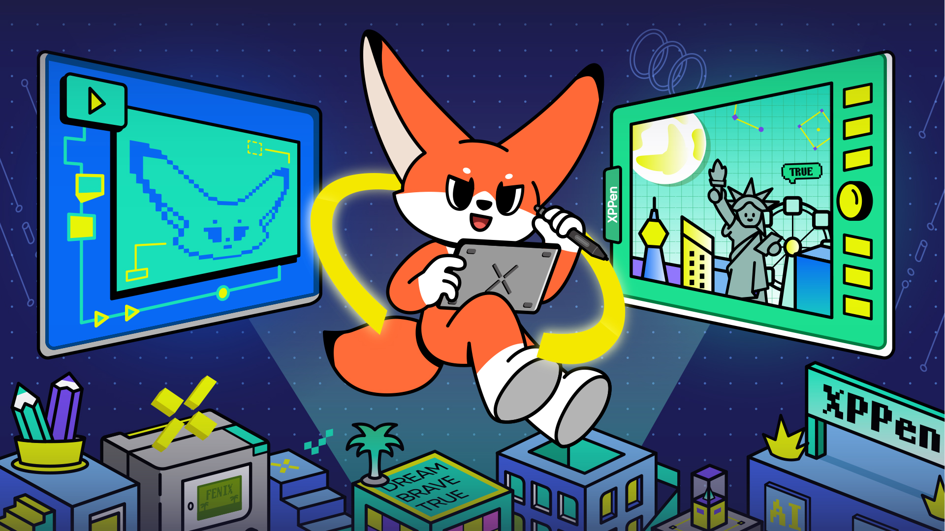 Discovery splash banner for XPPen Discord server