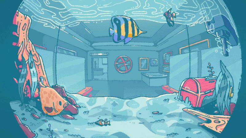 Discovery splash banner for NauticMC Bedrock Discord server