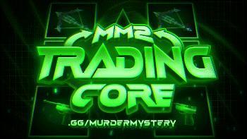 Discovery splash banner for MM2 Trading Core Discord server