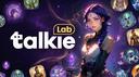 Discovery splash banner for Talkie Discord server