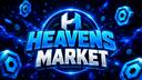 Discovery splash banner for Heaven's Market Discord server