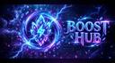 Discovery splash banner for Boost Hub Discord server