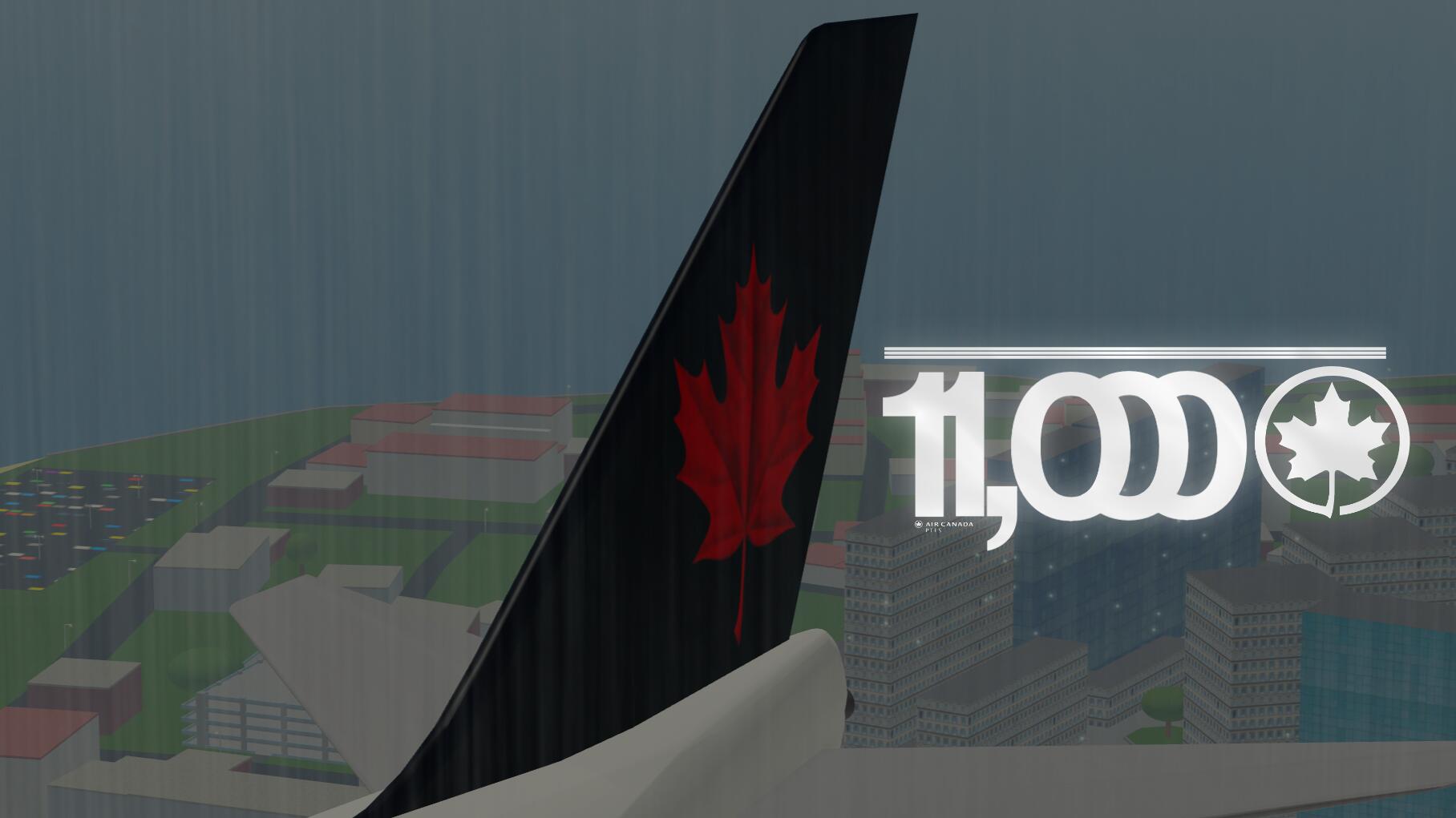 Discovery splash banner for Air Canada | PTFS Discord server