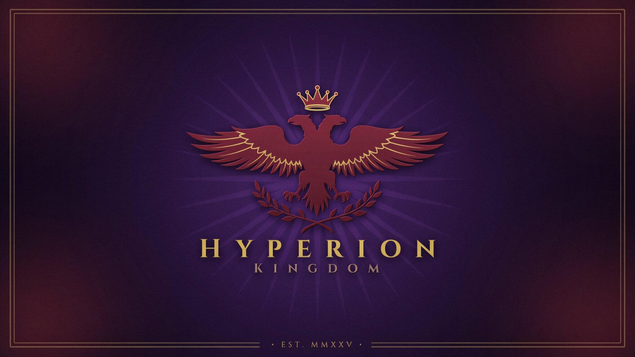 Discovery splash banner for Hyperion Kingdom Discord 🏦 | Chat & Giveaway & Memes & Anime & Gaming & Emojis Discord server