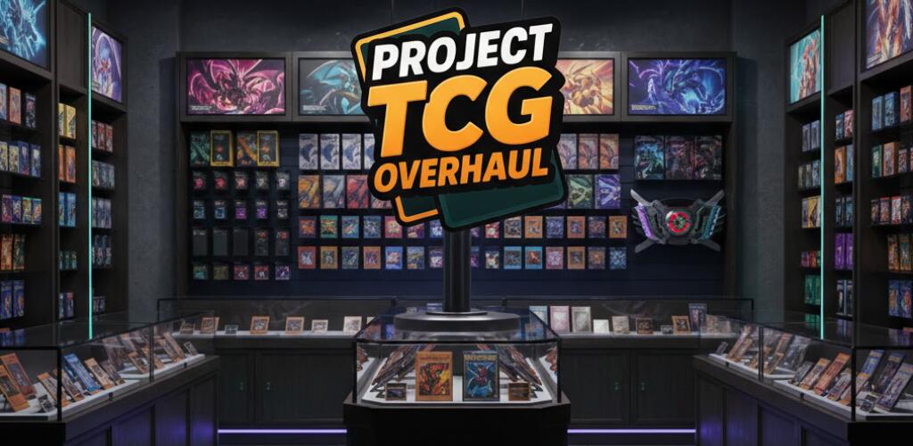 Discovery splash banner for Project TCG Overhaul Discord server