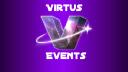 Discovery splash banner for Virtus Events Discord server