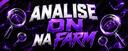 Discovery splash banner for ANALISE ON | FARM Discord server