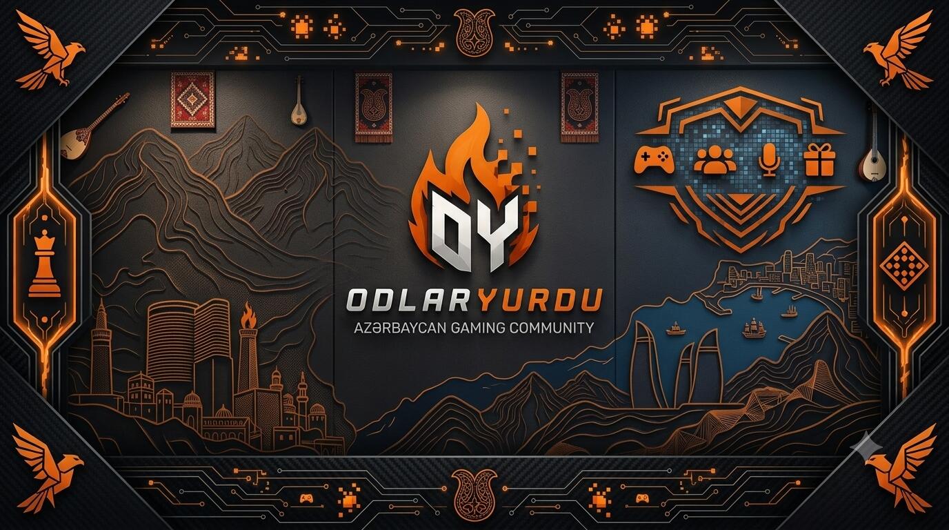 Discovery splash banner for ODLAR YURDU Discord server