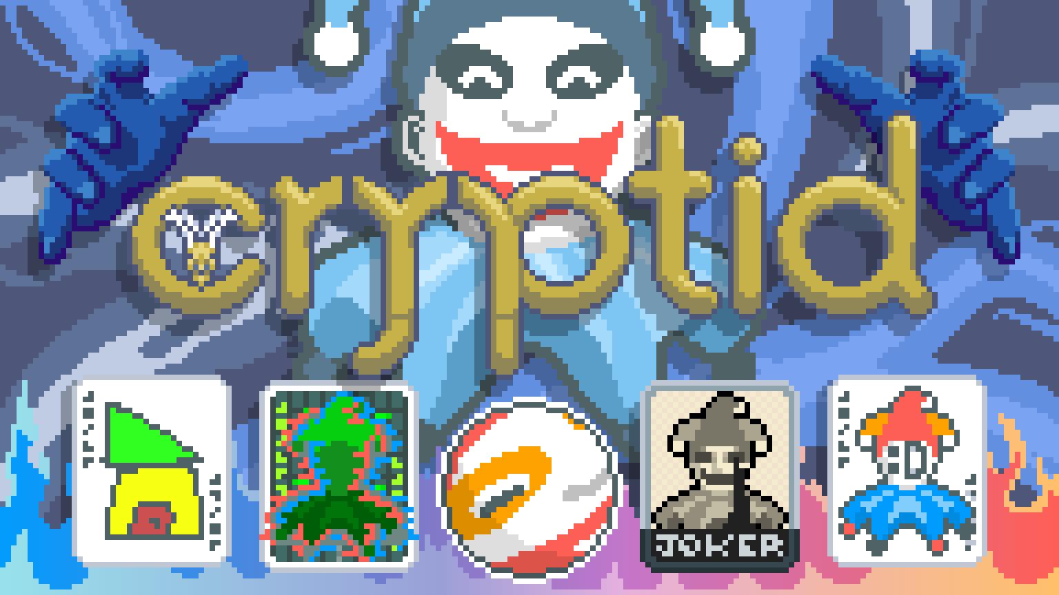 Discovery splash banner for Cryptid Discord server