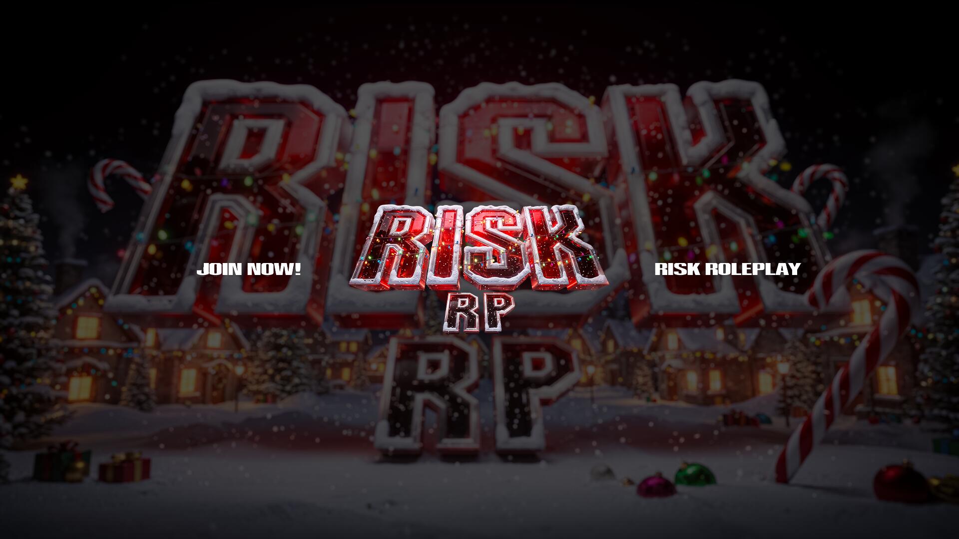 Discovery splash banner for Risk RP🚀 Discord server