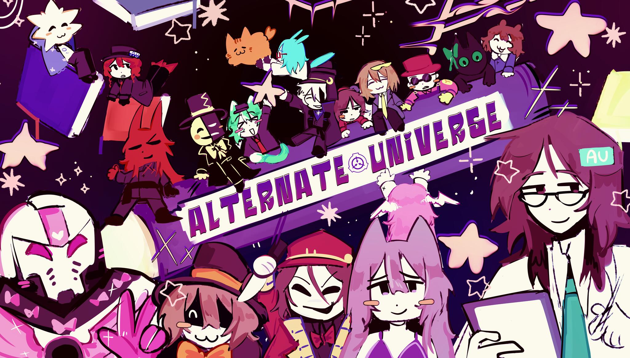 Discovery splash banner for Alternate Universe Discord server