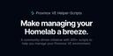 Discovery splash banner for Proxmox VE Helper-Scripts Community Support Discord server