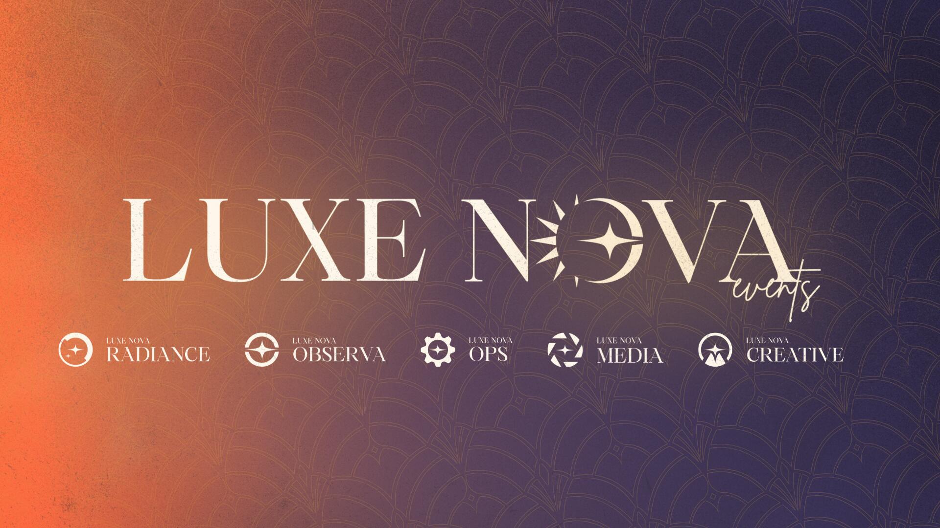 Discovery splash banner for Luxe Nova Discord server