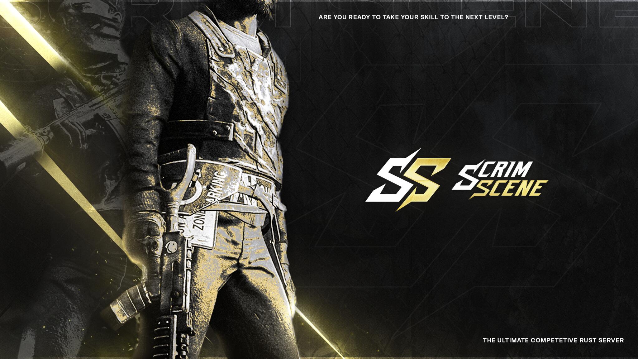 Discovery splash banner for ScrimScene Discord server
