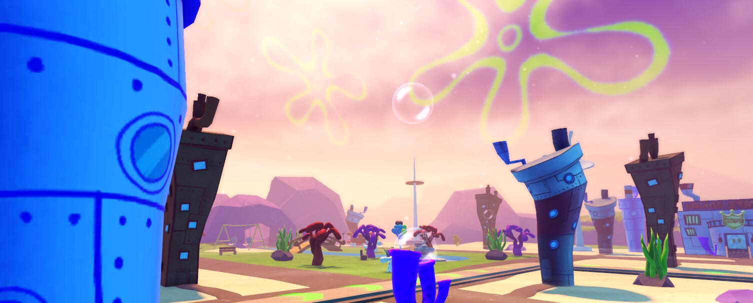 Discovery splash banner for Spongebob Tower Defense Community Discord server
