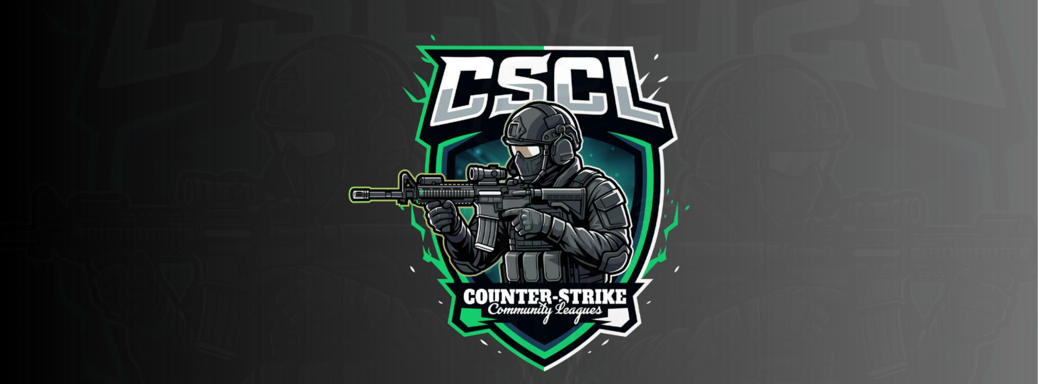 Discovery splash banner for CSCL - Counter Strike Events & Leagues - Powered by Skinrave.gg Discord server