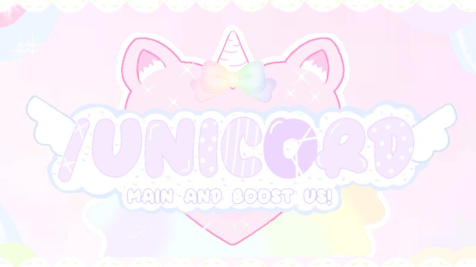 Discovery splash banner for ノunιcord 🦄 Discord server