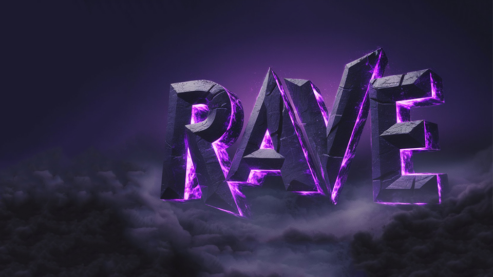 Discovery splash banner for RAVE #TAG Discord server