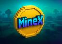 Discovery splash banner for MineX Discord server