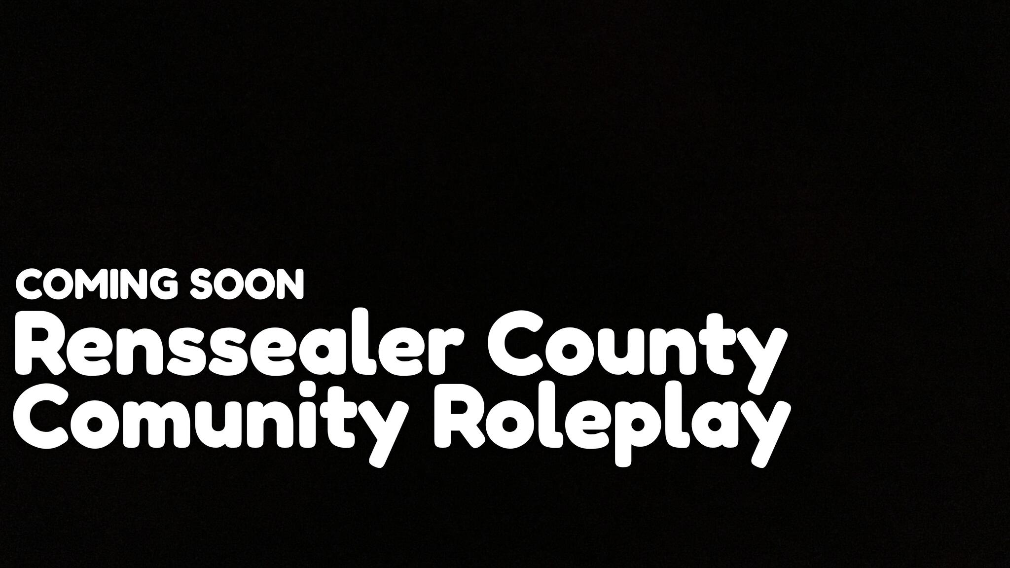Discovery splash banner for 🚧 Rensselaer County Community Roleplay ™ Discord server