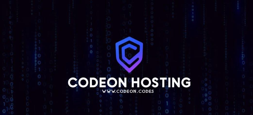 Discovery splash banner for CodeOn Hosting™ Discord server
