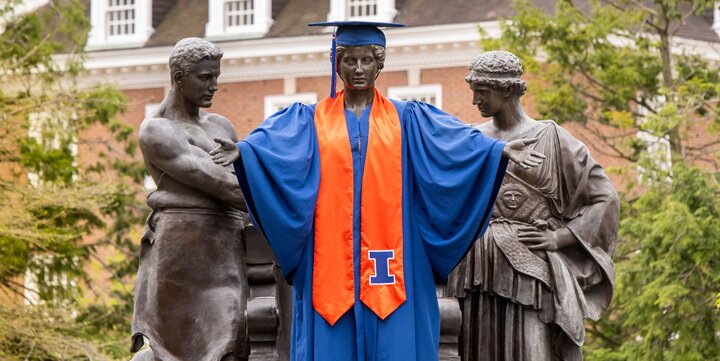 Discovery splash banner for University of Illinois Urbana-Champaign Discord server