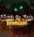 Discovery splash banner for Attack On Titan Revolution | Discord server