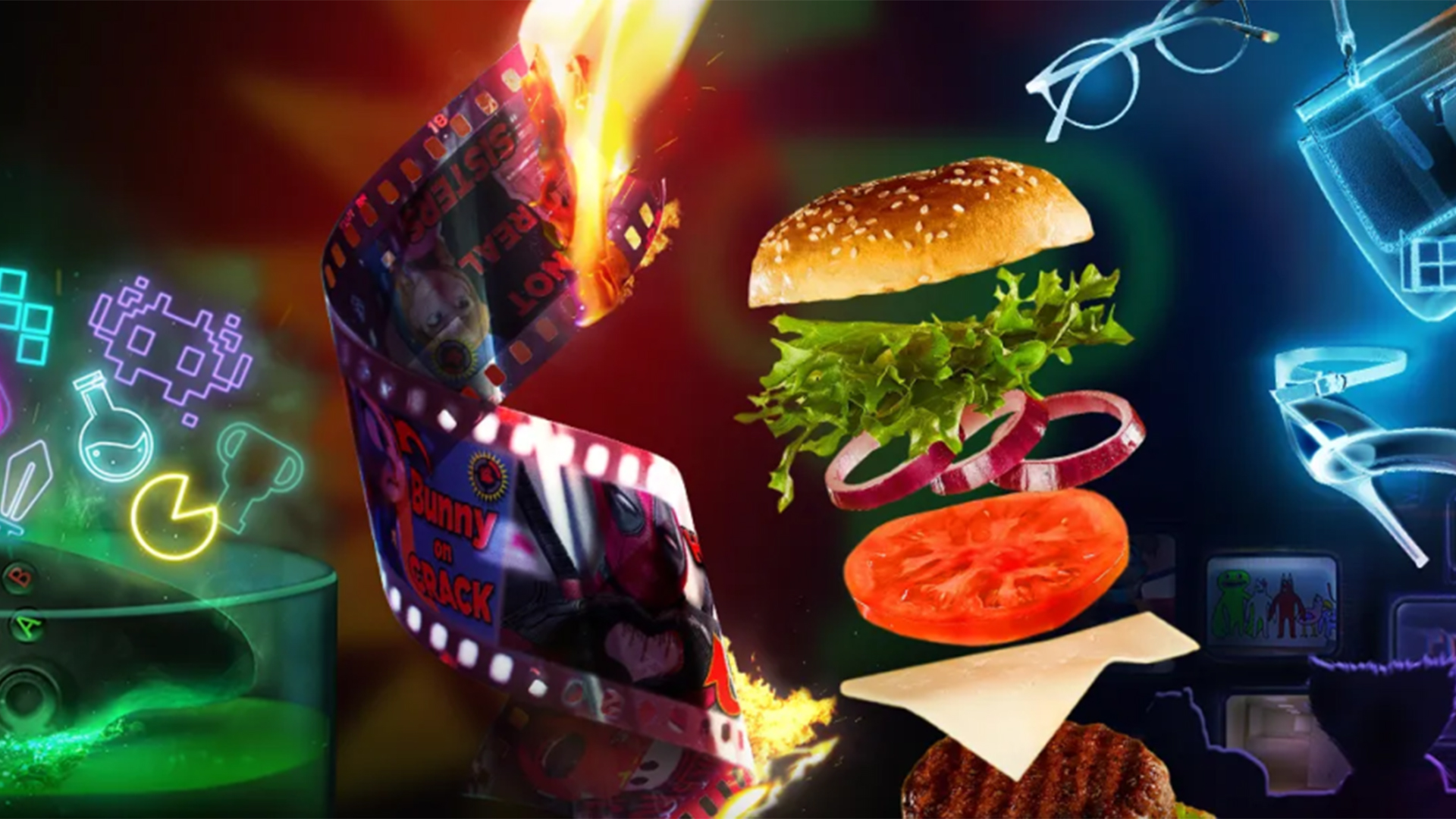 Discovery splash banner for All Things Theorist! Discord server