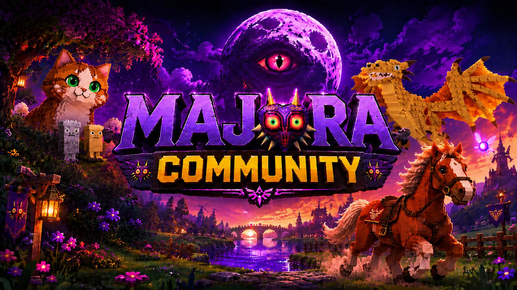 Discovery splash banner for MAJORA🌑 # SAB 🇫🇷 Discord server