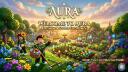 Discovery splash banner for Aura | Grow A Garden Community Discord server