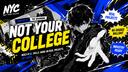 Discovery splash banner for Not Your College Discord server