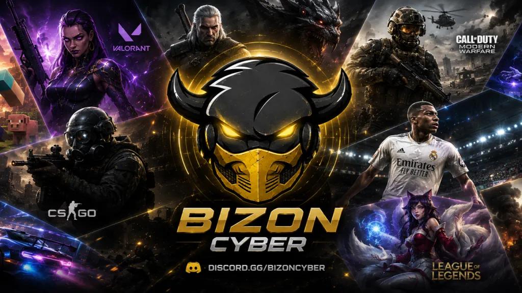 Discovery splash banner for BIZON CYBER COMMUNITY Discord server
