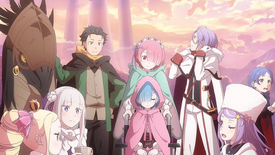 Discovery splash banner for Re:Zero − Starting Life in Season 4 Discord server
