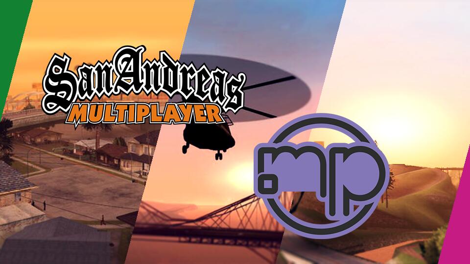 Discovery splash banner for The San Andreas Multiplayer SAMP open.mp Official Community 🐧 Discord server