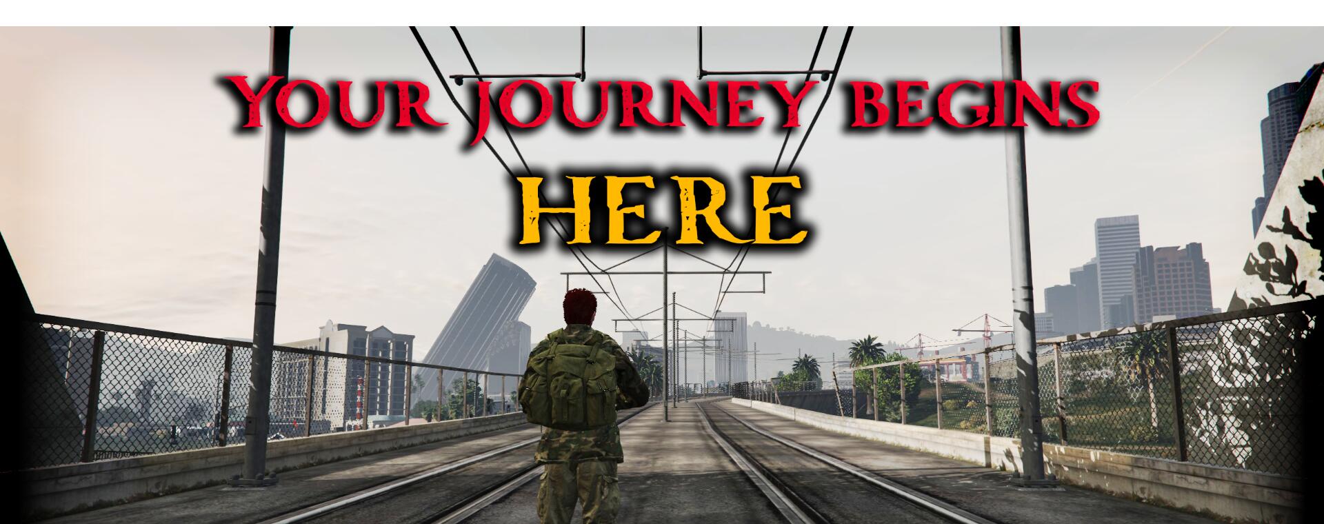 Discovery splash banner for Zombody Once Told Me Roleplay Discord server