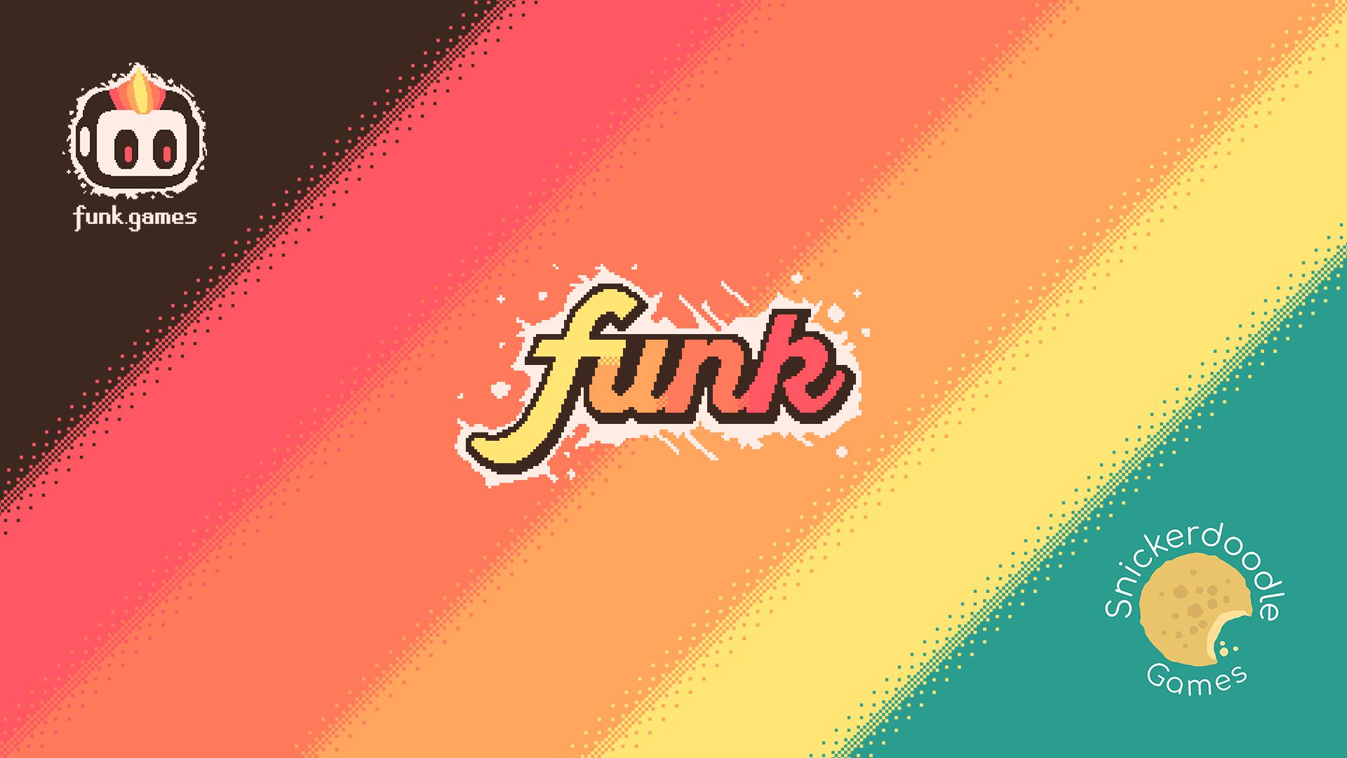 Discovery splash banner for Funk Games Collective Discord server