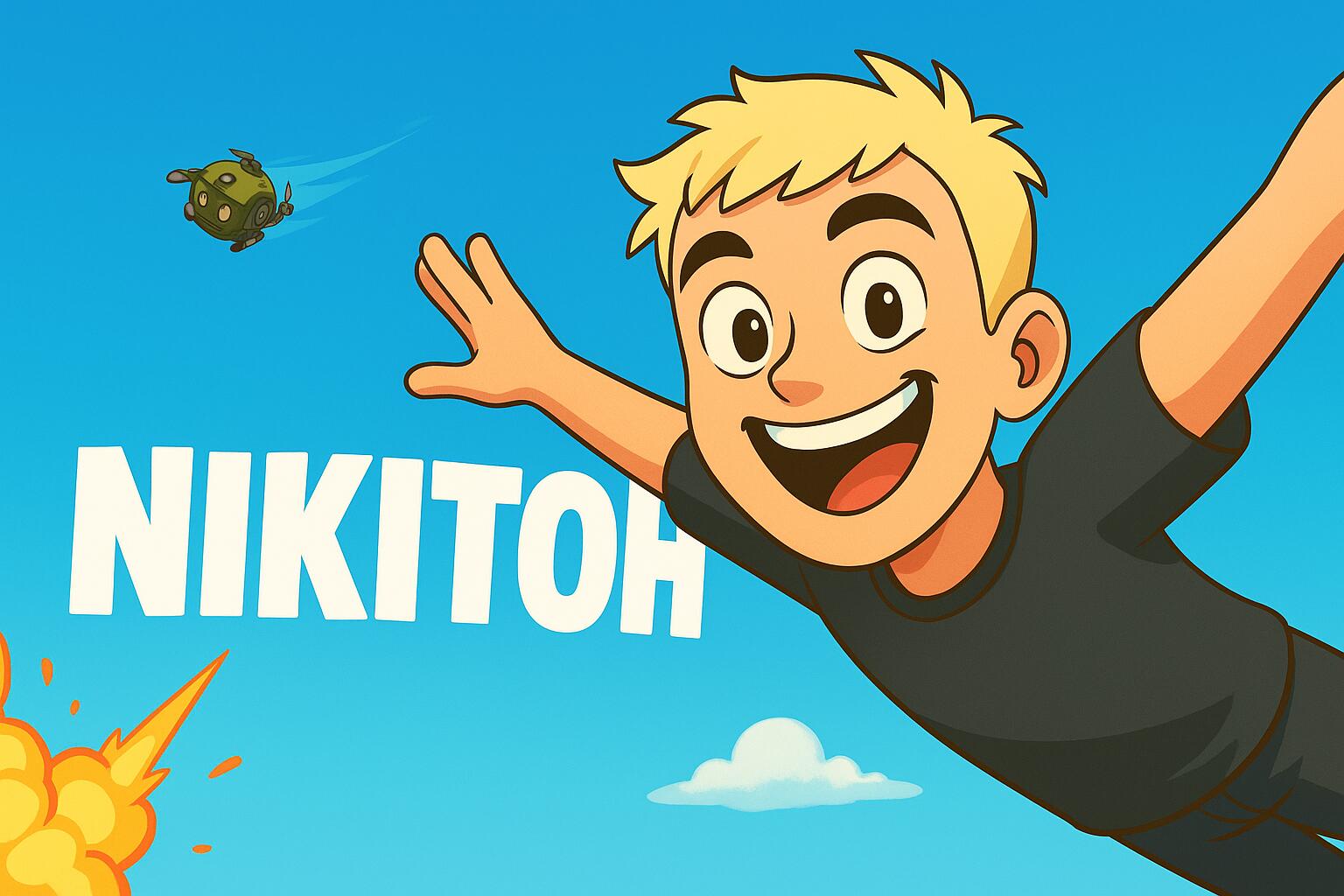Discovery splash banner for NIKITOH WORLD Discord server