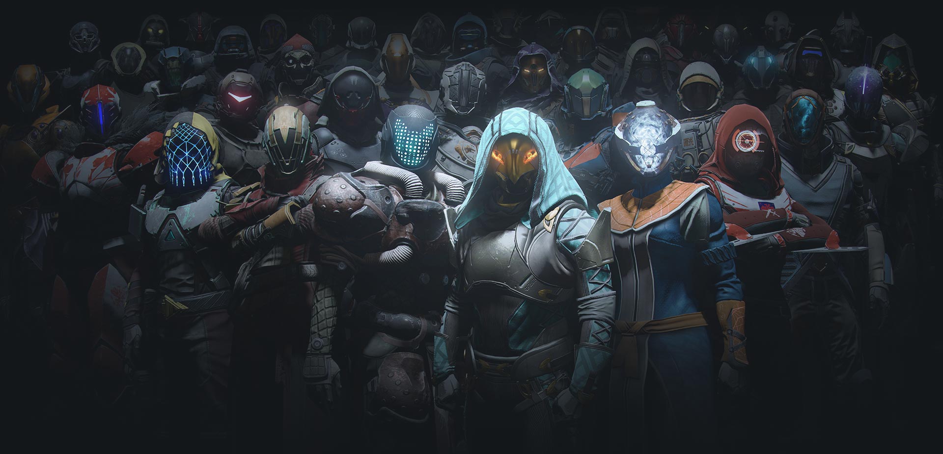 Discovery splash banner for Destiny 2 LFG Discord server