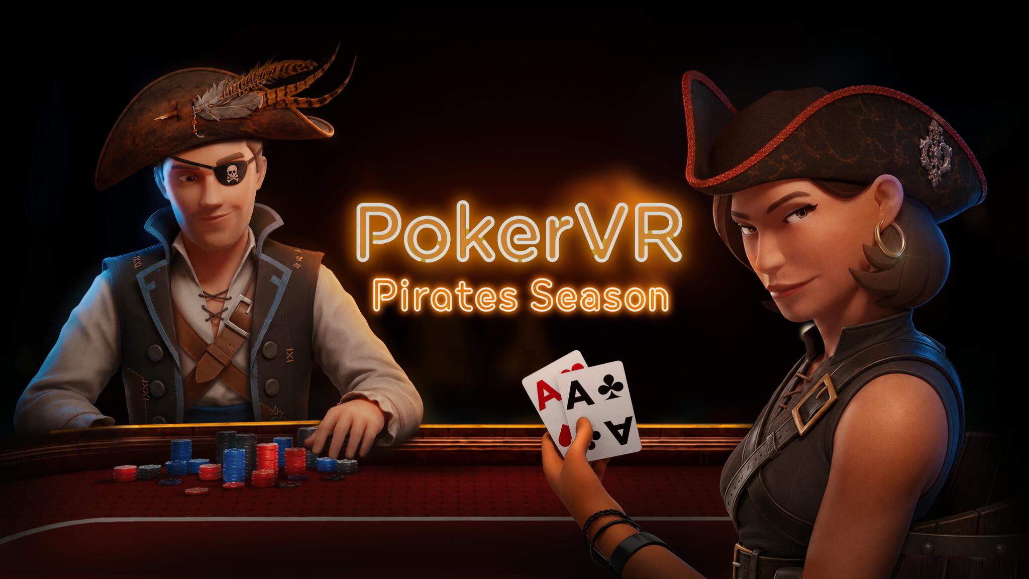 Discovery splash banner for PokerVR Discord server