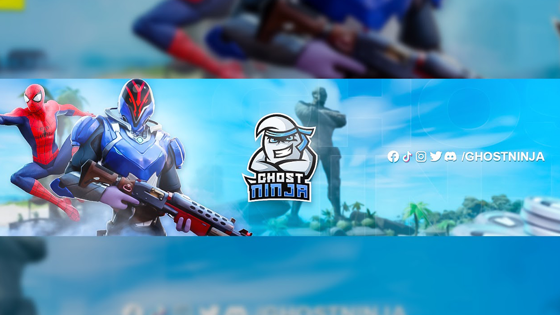 Discovery splash banner for Ninja Squad Discord server