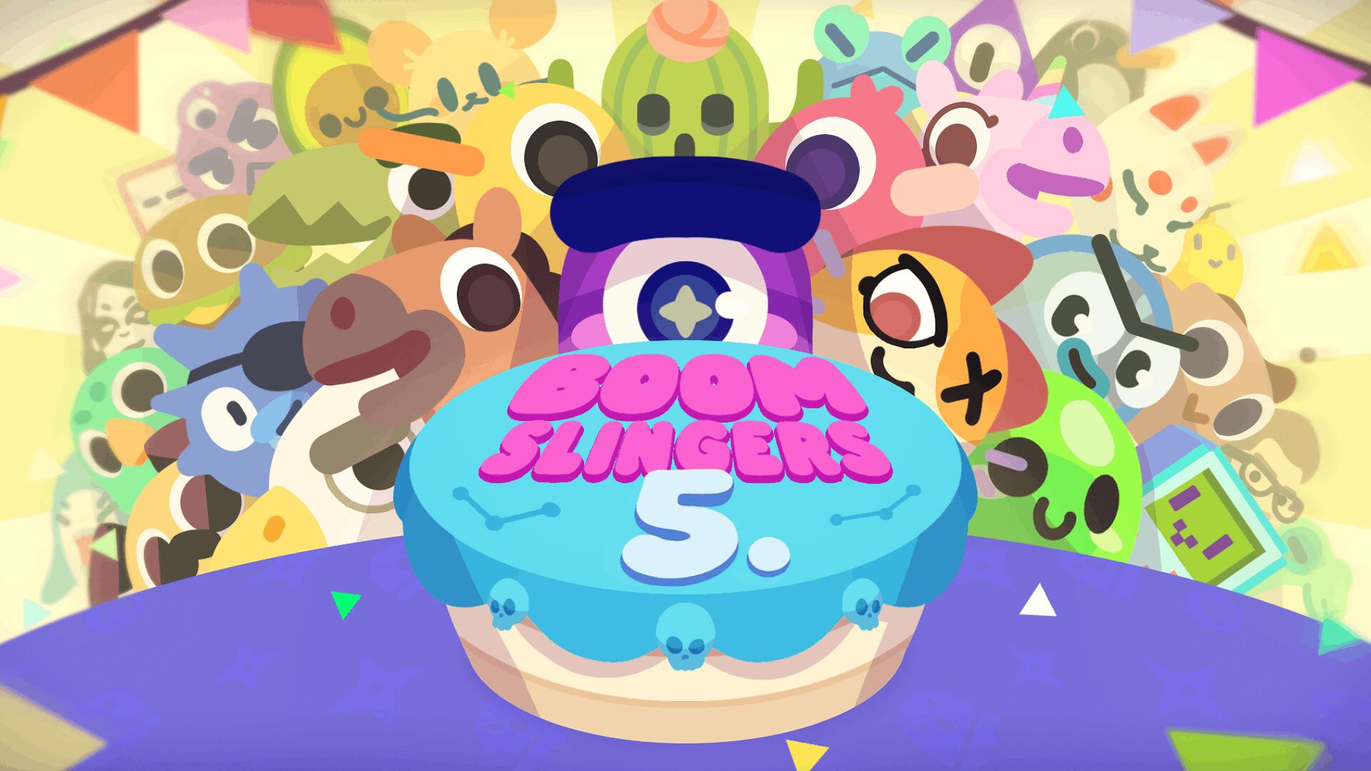 Discovery splash banner for Boom Slingers Discord server