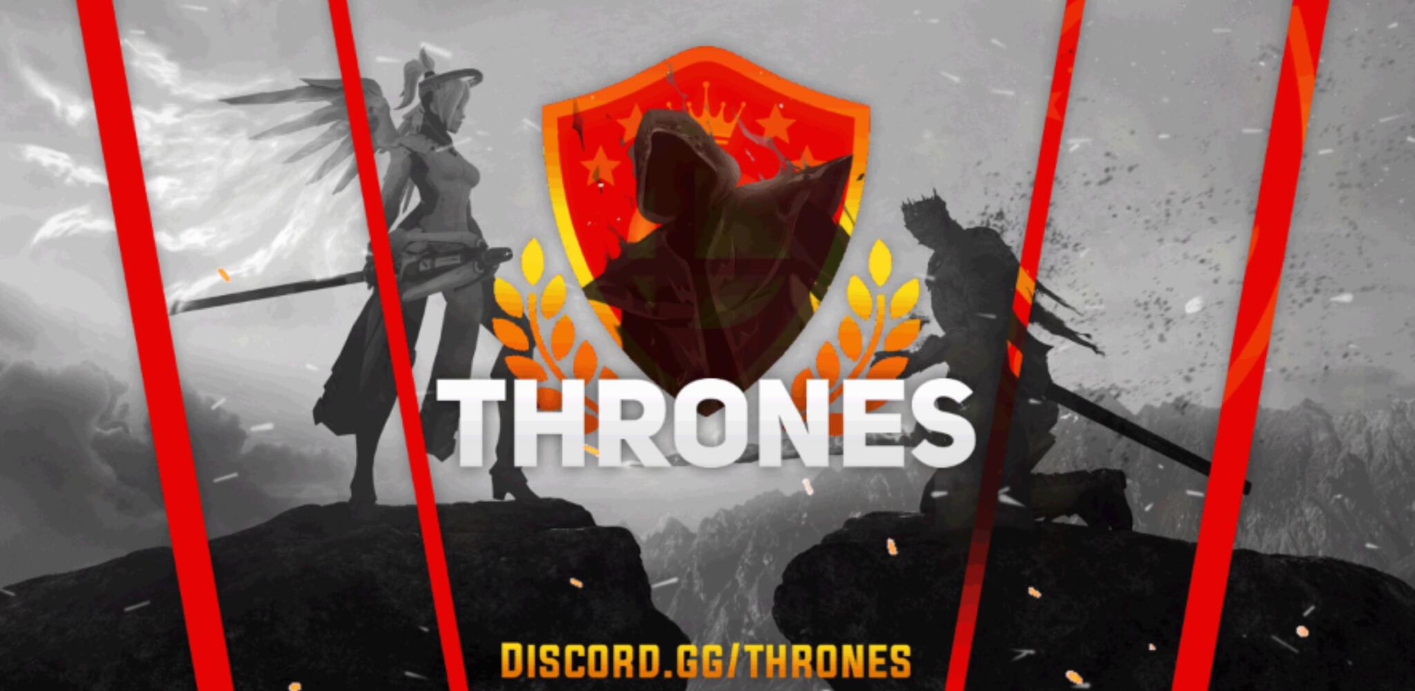 Discovery splash banner for Thrones Discord server