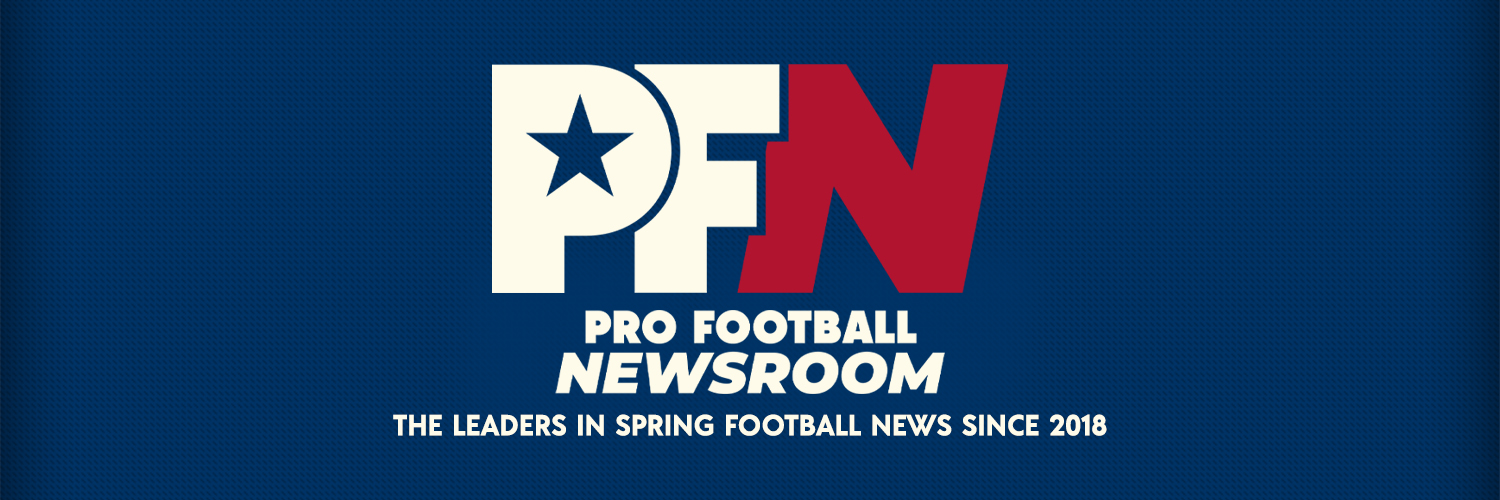 Discovery splash banner for Pro Football Newsroom Discord server