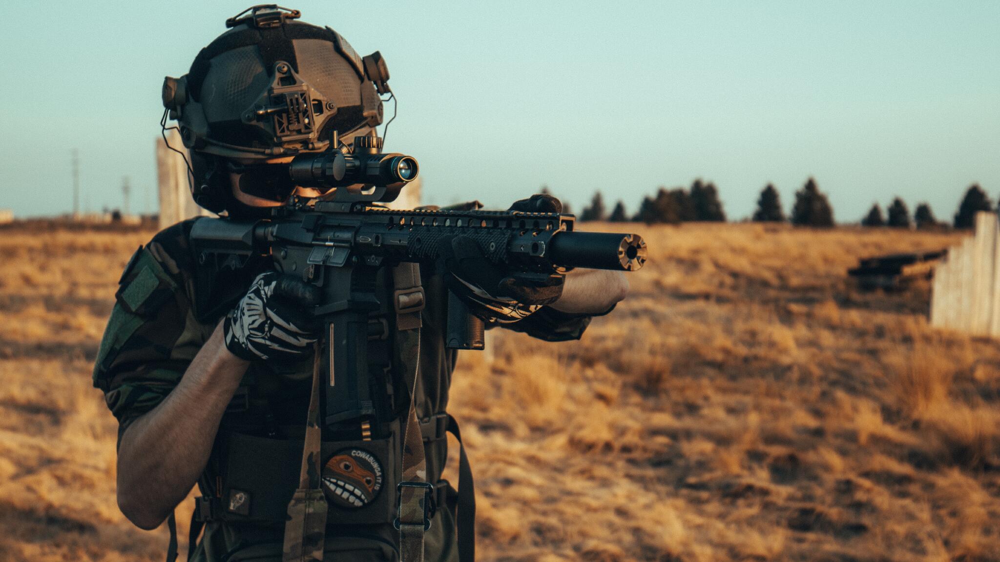Discovery splash banner for Airsoft International Discord server