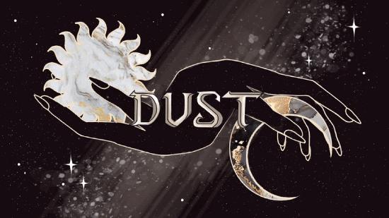 Discovery splash banner for DUST Discord server
